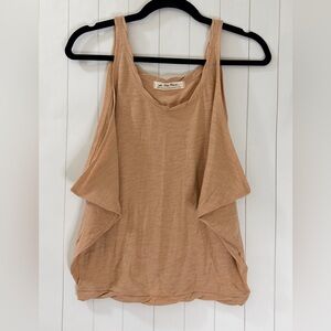 We The Free Free People Women's Asymmetrical Draped Tank Top Extra Small